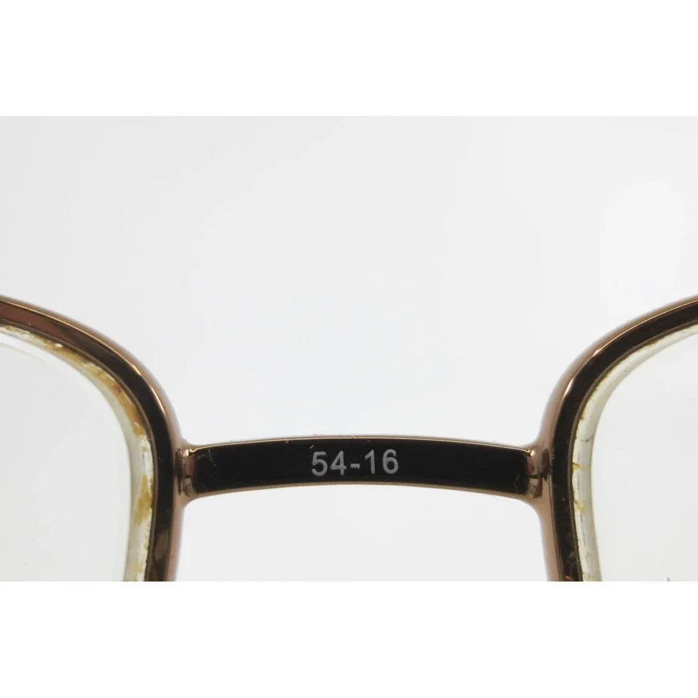 WM 5101 BR Bronze Metal Rectangular Eyeglass Frames 54-16-140